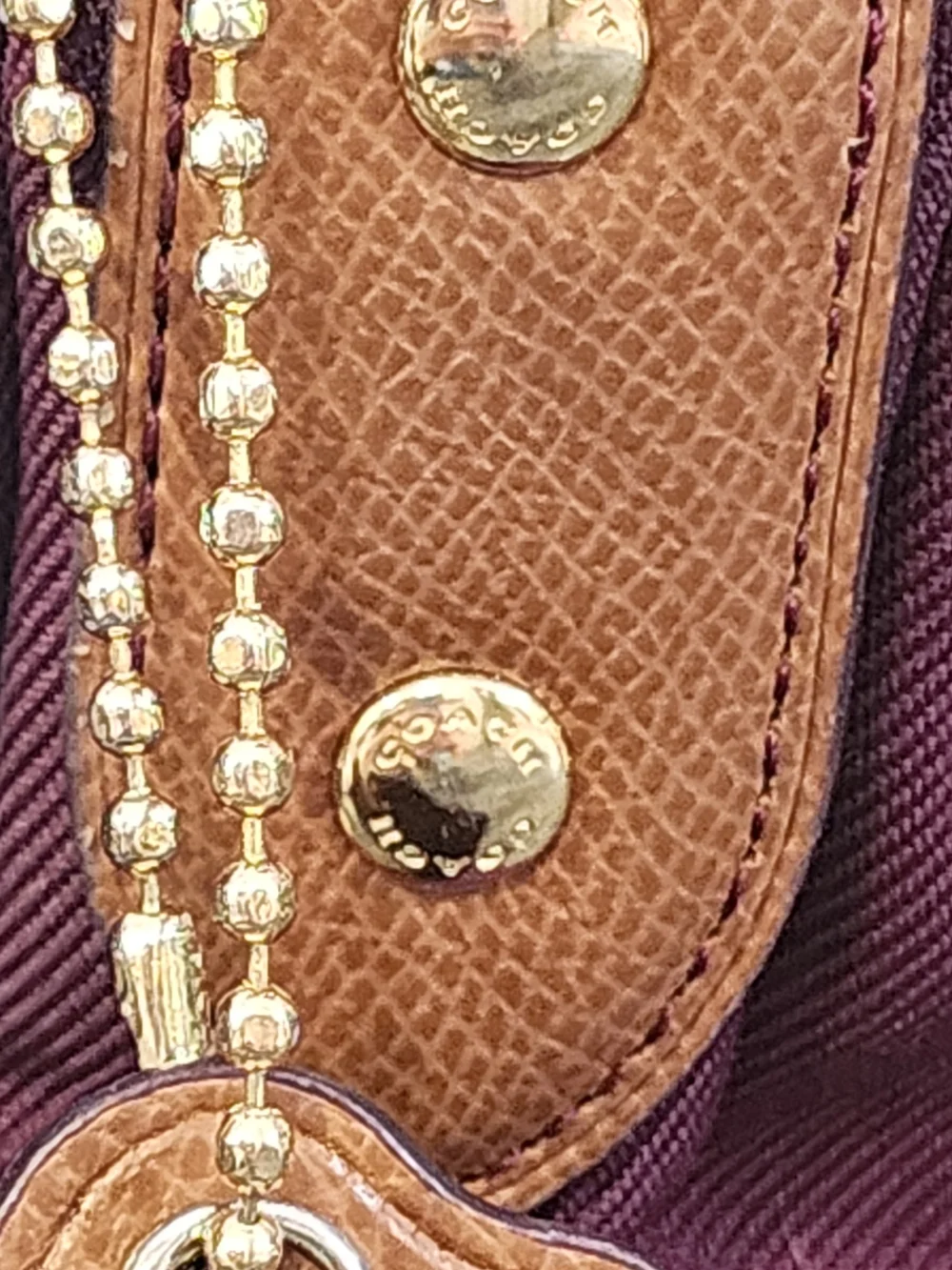 Coach purple crossbody
